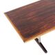 Rosewood / walnut coffee table 'Drachten' - mid century modern