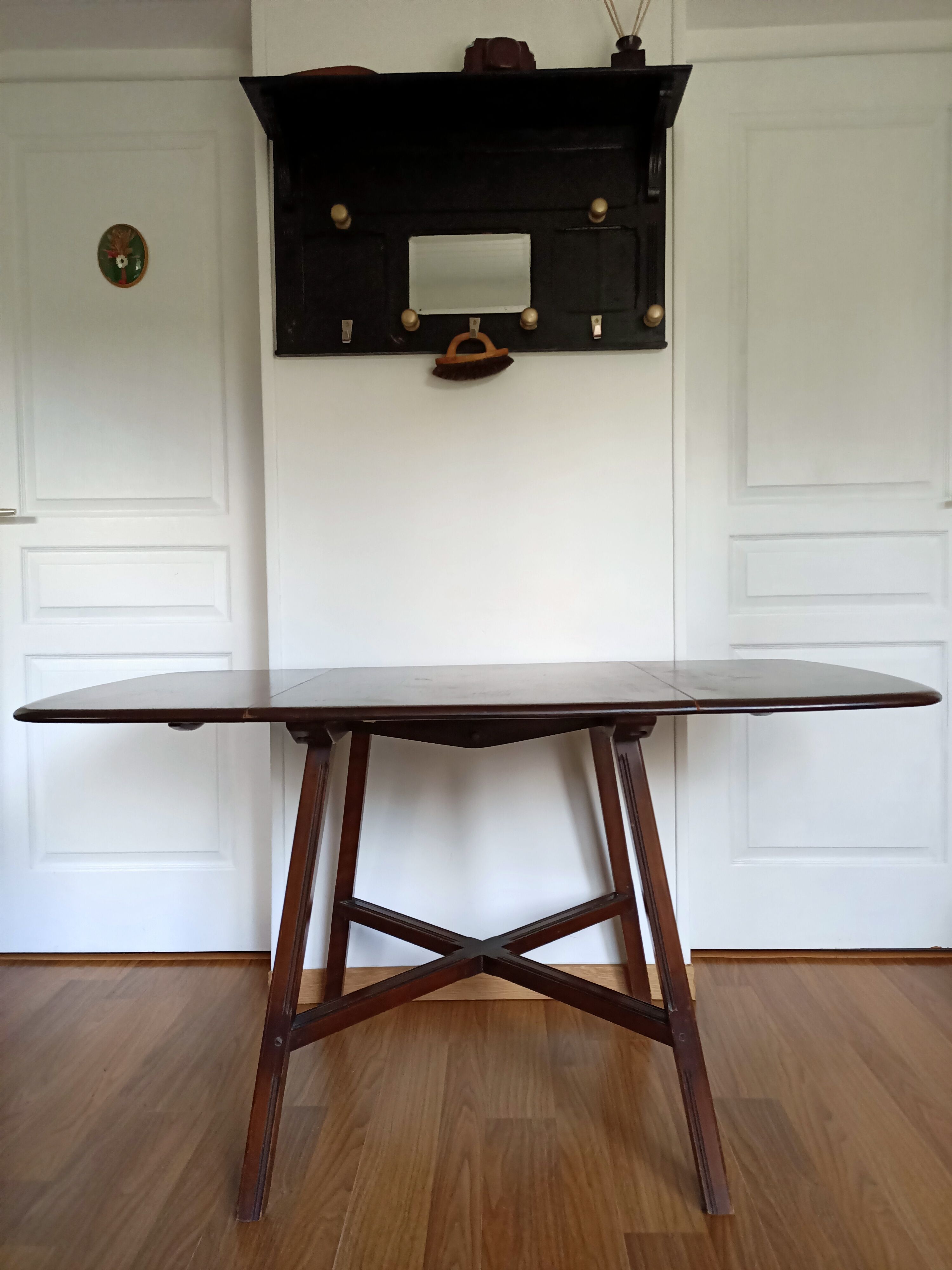 Wooden table with flaps