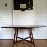 Wooden table with flaps