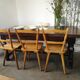 Massive oak farm table