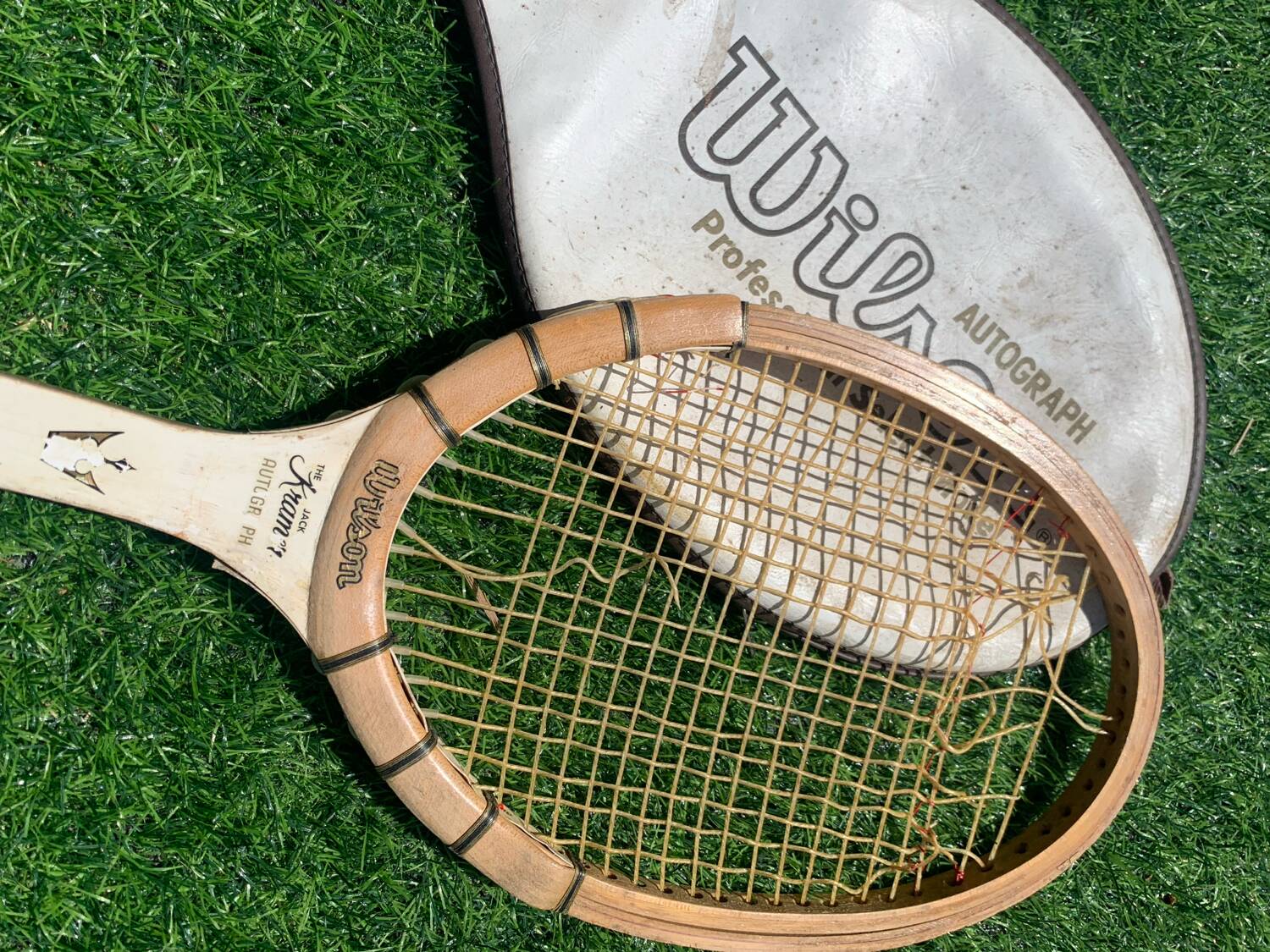 Vintage Jack Kramer Wilson tennis racket