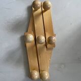 Vintage 70s wall coat rack