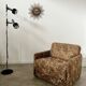 Old floral pattern armchair design Wittmann Austria Josef Hauffmann vintage