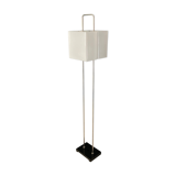 Lampadaire italien chrome et altuglas 1960