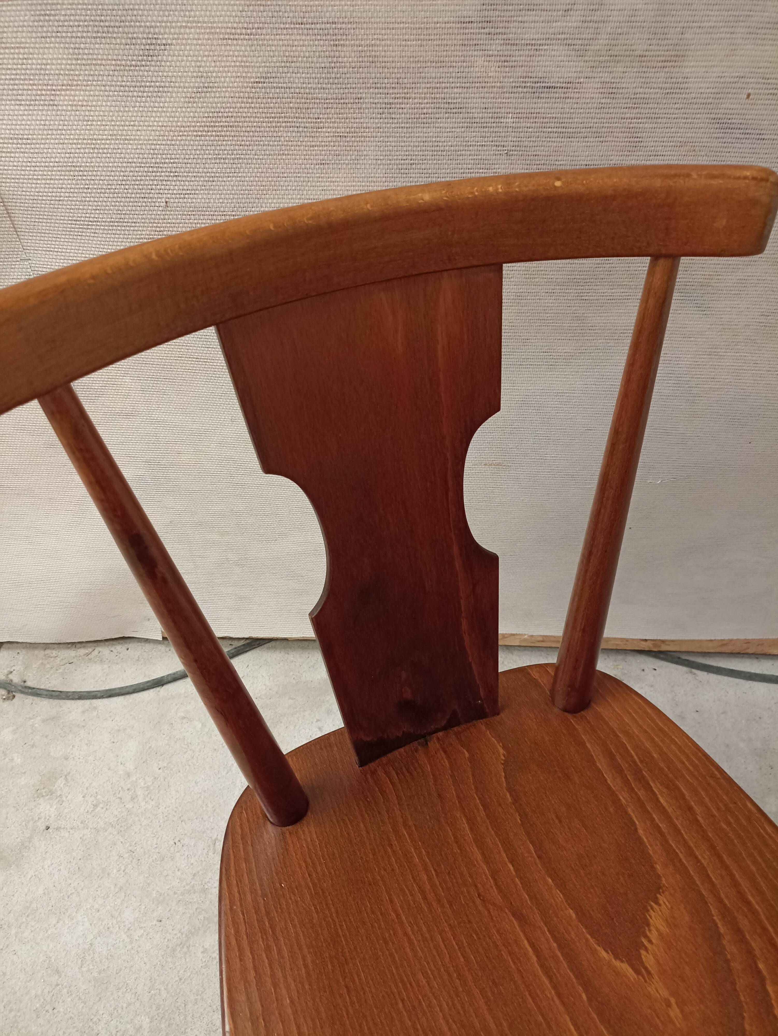 Set of 6 farm chairs