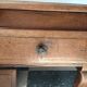 Rustic oak coffee table – Apothecary spirit – 19th century