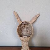 Horse woven straw mask