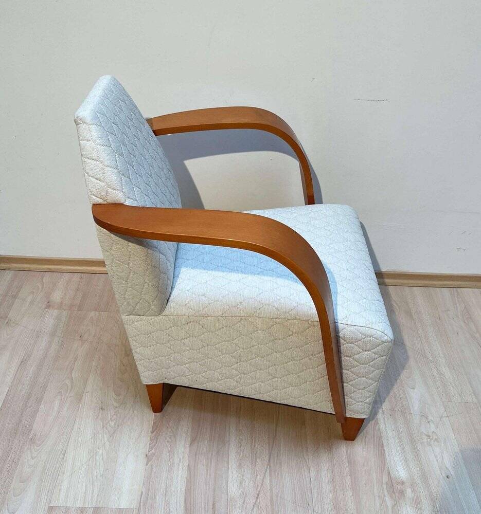 Spanish Club Chair in Beech and Plywood, 1990s