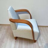 Spanish Club Chair in Beech and Plywood, 1990s