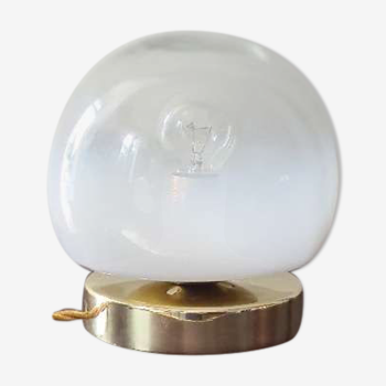 Lampe demi-sphère 70's