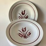 8 assiettes creuses - Service Haarlem 43