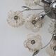 Large Size Gold and Transparent Murano Glass Wall light or Ceiling Light Fl
