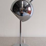 Chrome eye ball lamp, space age, Germany circa 1970.