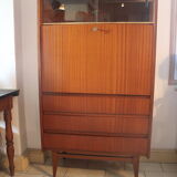 Scandinavian-style teak secretary
