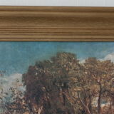 Painting old gilded frame campaign scene