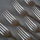 10 Frionnet François silver-plated table forks