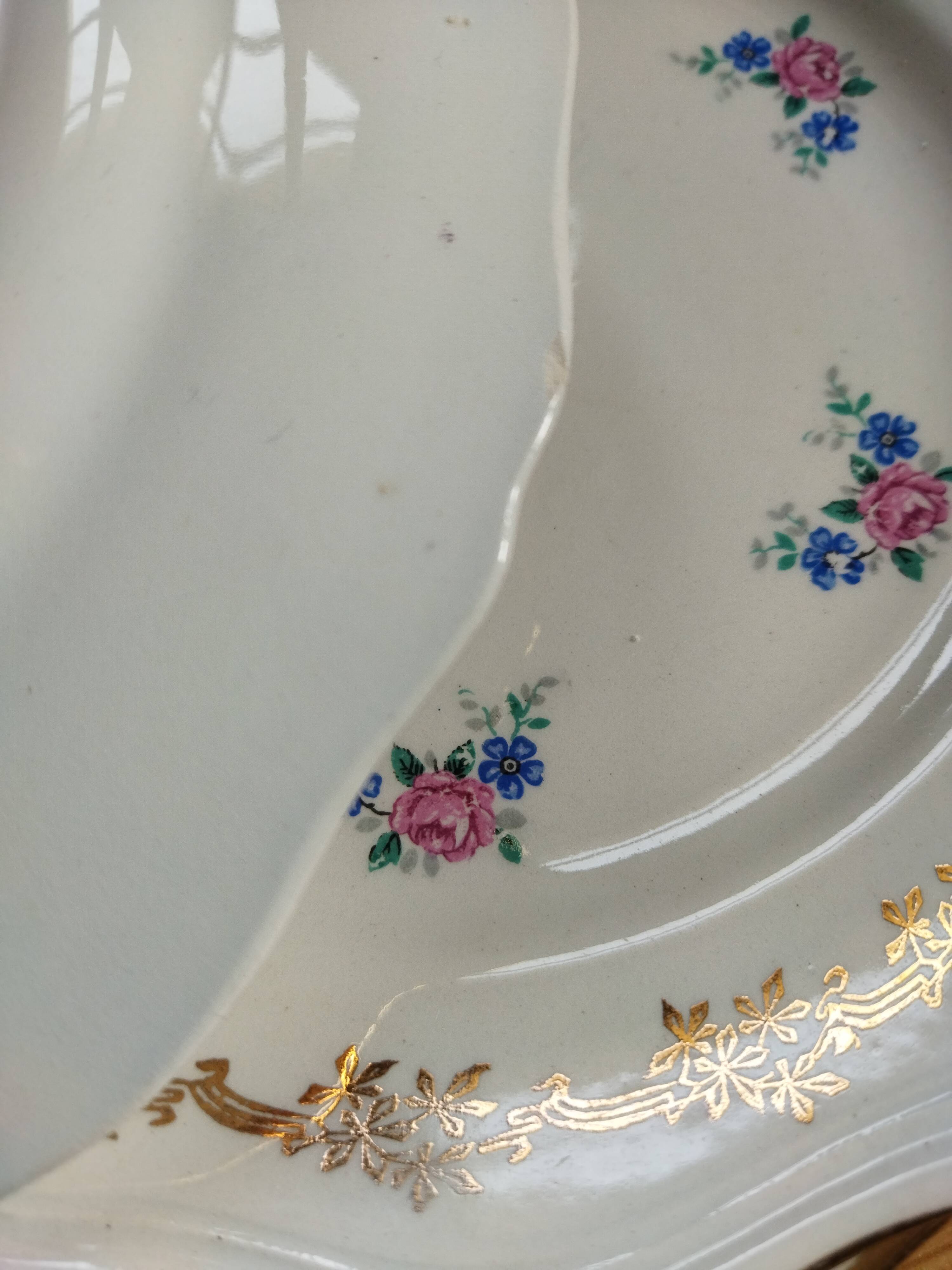 5 dessert plates L'Amandinoise