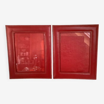 Pair of red skai frames