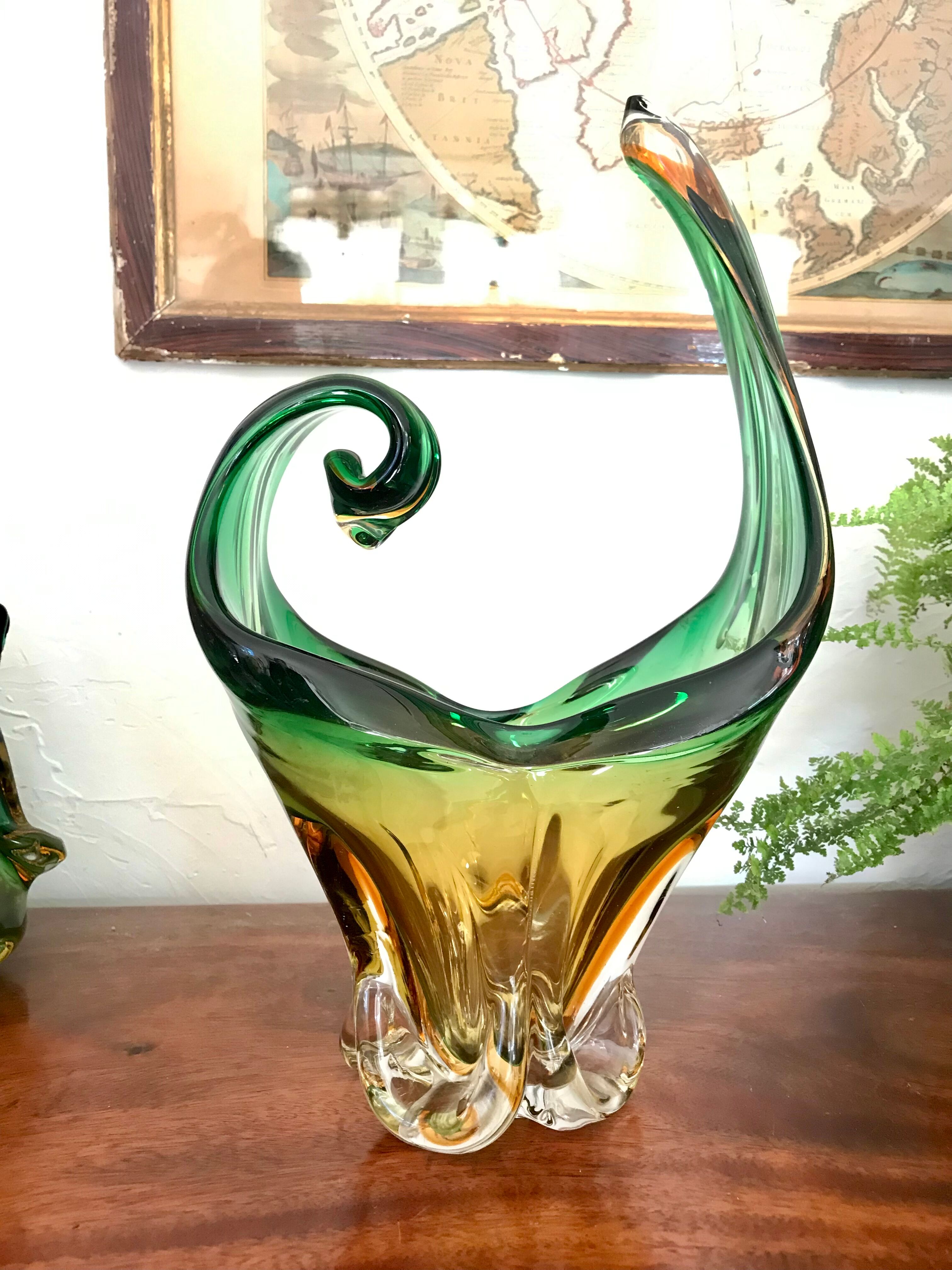 Murano glass pocket trays