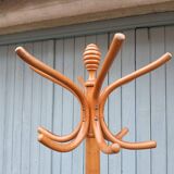 Antique parrot coat rack