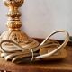 Paire de lampes classiques en bronze