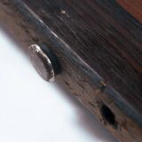 2 red velvet Amsterdam School Art Deco chairs, The Netherlands, 1930s