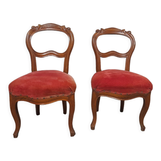 Pair of Louis Philippe chairs