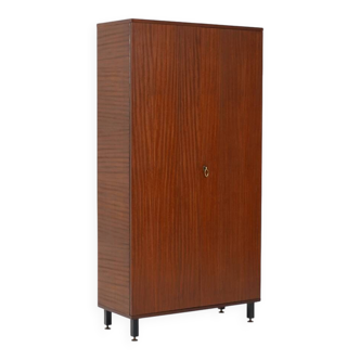 Teak wardrobe with internal shelves, 1960s