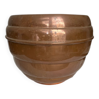 Large old copper pot cache