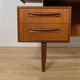 Table de maquillage en teck du milieu du siècle par Victor Wilkins pour G-Plan, Royaume-Uni, années 1960.