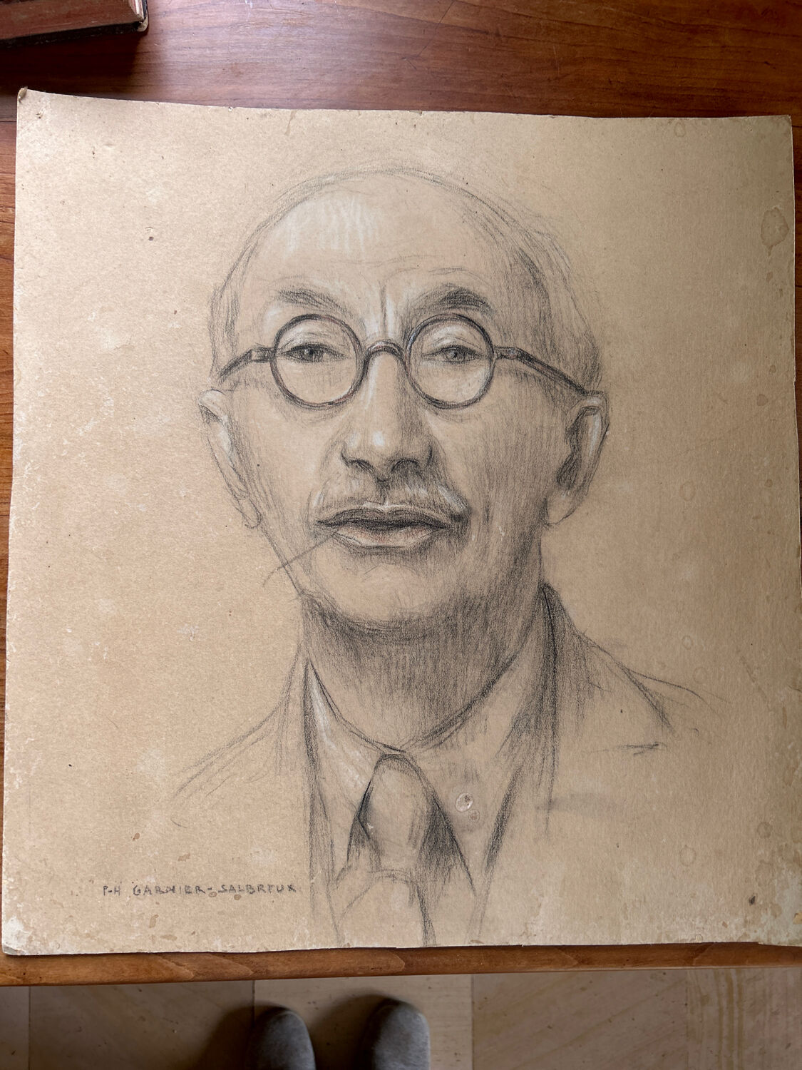 Drawing carried Garnier-Salbreux
