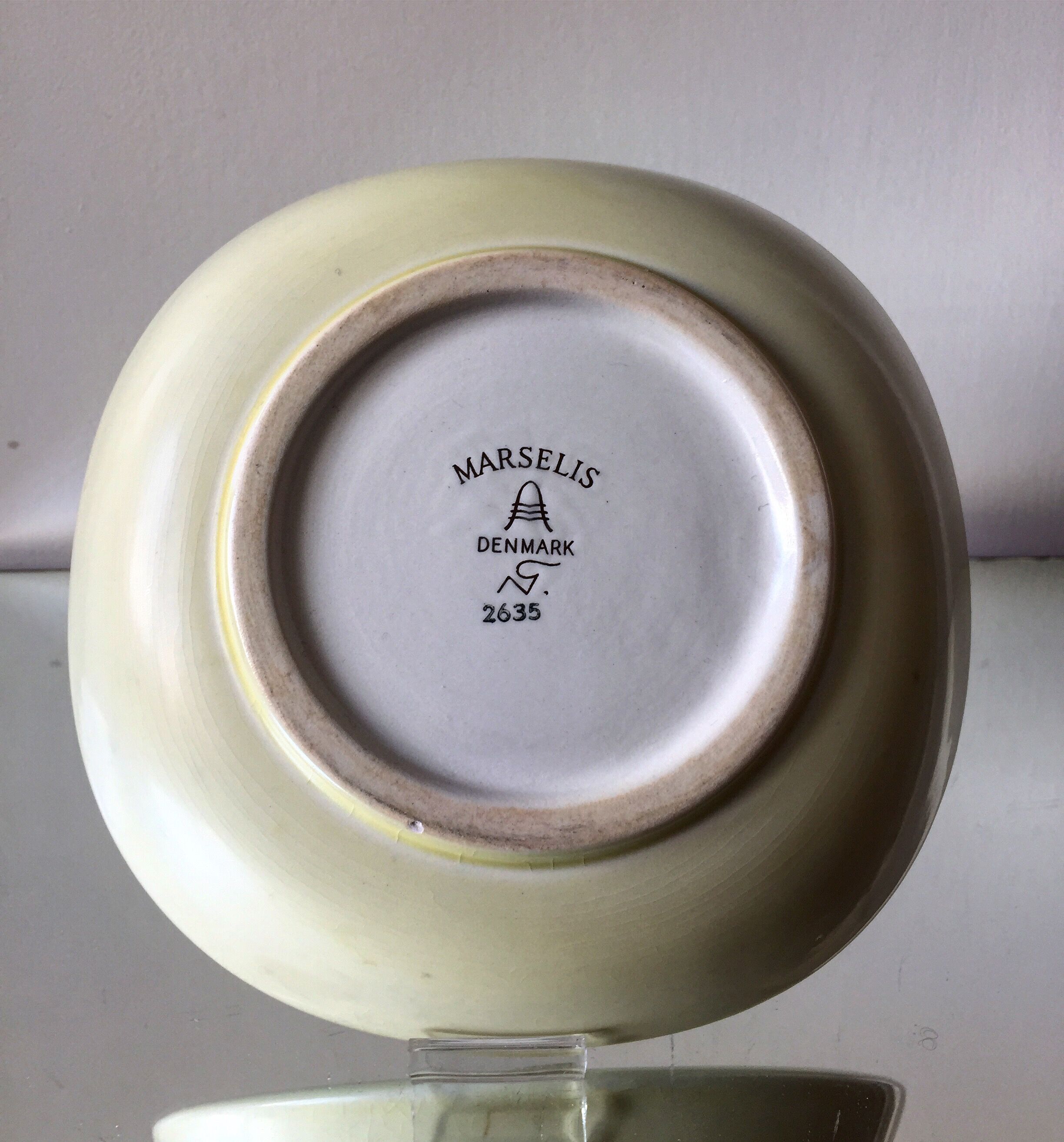 Aluminia Danish Vintage Stoneware Bowl