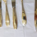 Apollo art deco silver plated vintage cutlery set