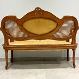 Louis XVI living room, four fluted and molded rooms