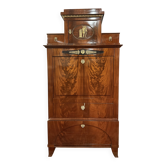 Neoclassical Fall-Front Secretary Cabinet in Mahogany, circa 1780