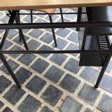 School desk and chair