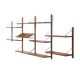 Royal System teak wall unit by Poul Cadovius