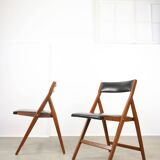 Vintage Eden Folding Chair by Gio Ponti, 60s