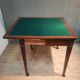 Rectangular console that transforms into a game table.