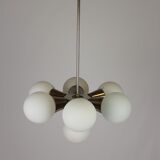 Sputnik Chandelier from Kamenický Šenov, 1970s