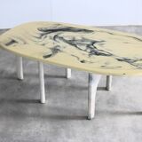 Vintage coffee table | table | marble | 60s | swedish