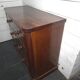 Commode style anglais en acajou avec 3 tiroirs