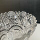 Vintage Bohemian crystal vase