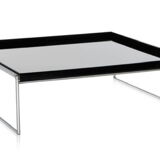 Table trays square basse Kartell