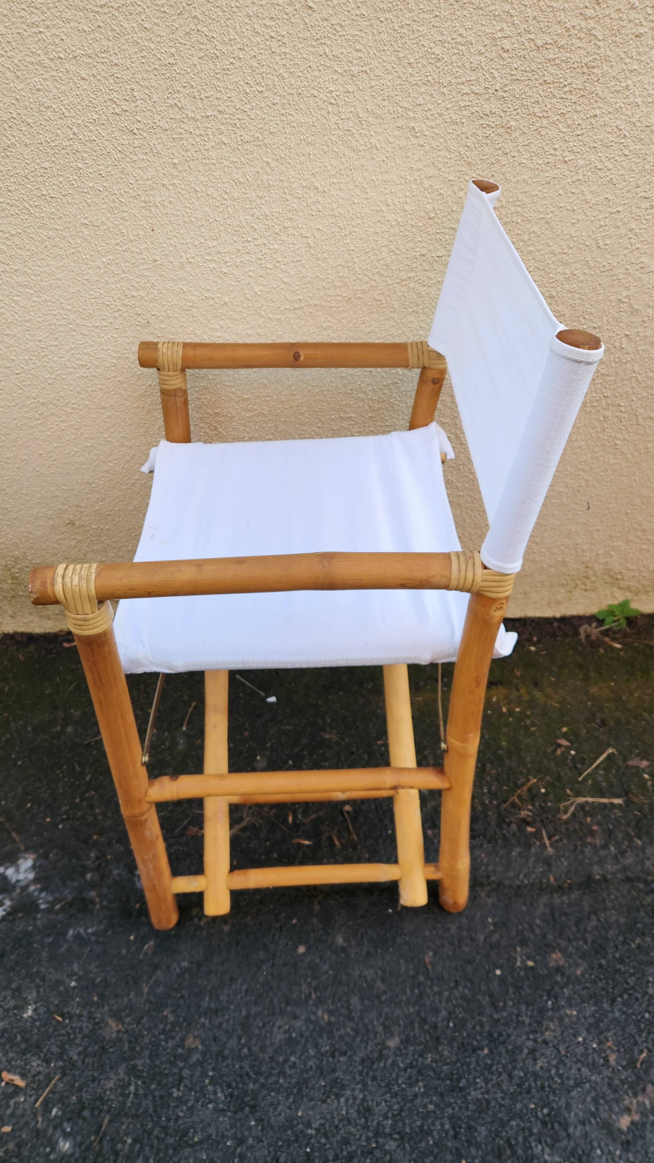 Bamboo table and chair set