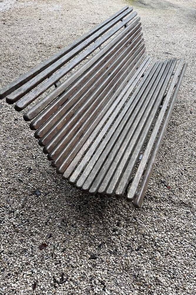 Louisiana garden bench 1950s/60s