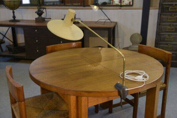 Desk lamp with vice clamp, German origin, 1960s