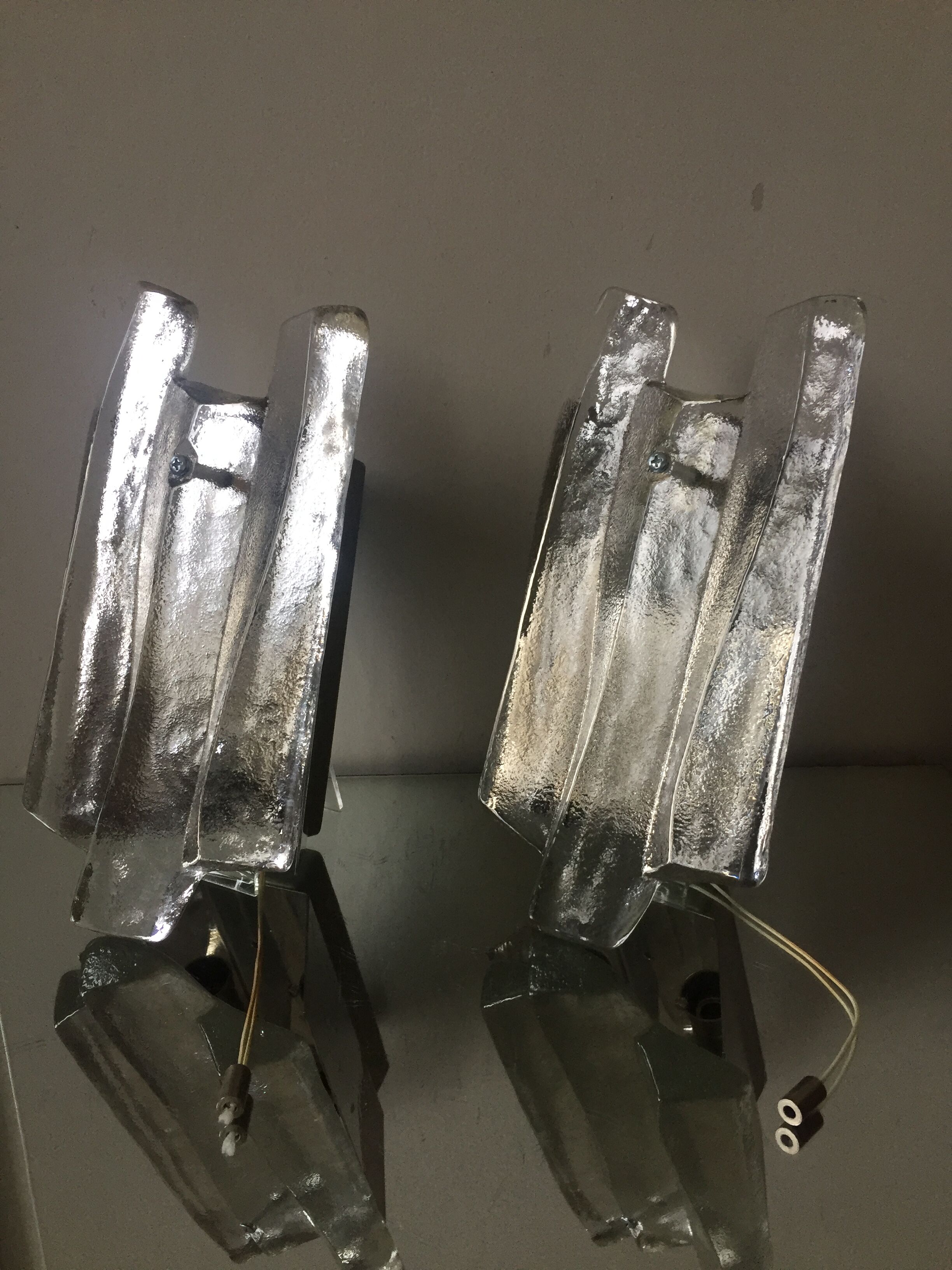 Pair of sconces by  J.T. Kalmar Austria