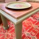 Table basse vintage revisitée Farrow & Ball