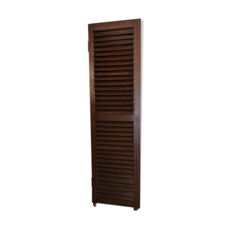 Screen shutter in oak